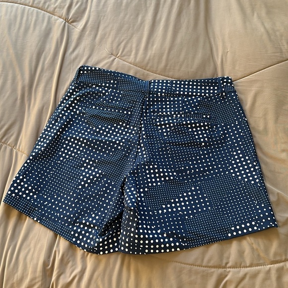 SPANX Sunshine 4” Shorts - Dot Patchwork Midnight Navy - Size Medium - Picture 6 of 6